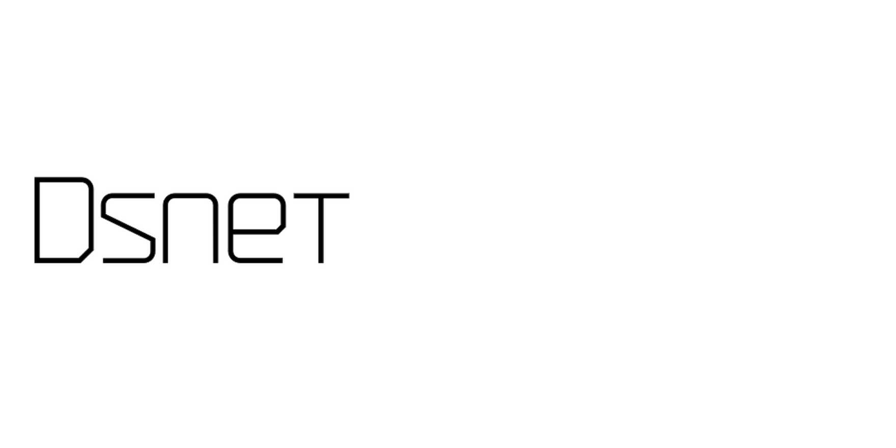 Dsnet in use - Fonts In Use