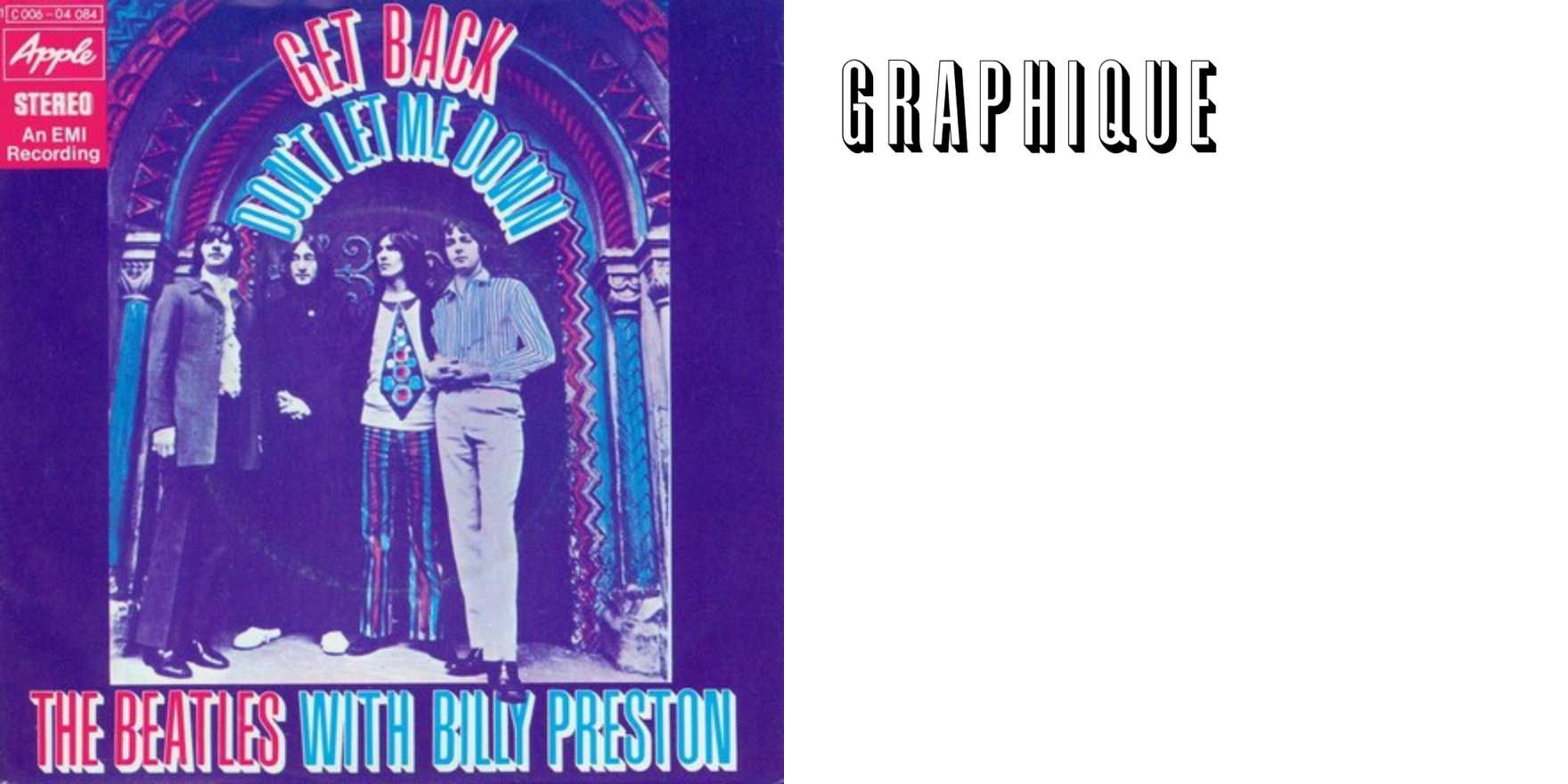 The Beatles with Billy Preston – “Get Back” / “Don't Let Me Down