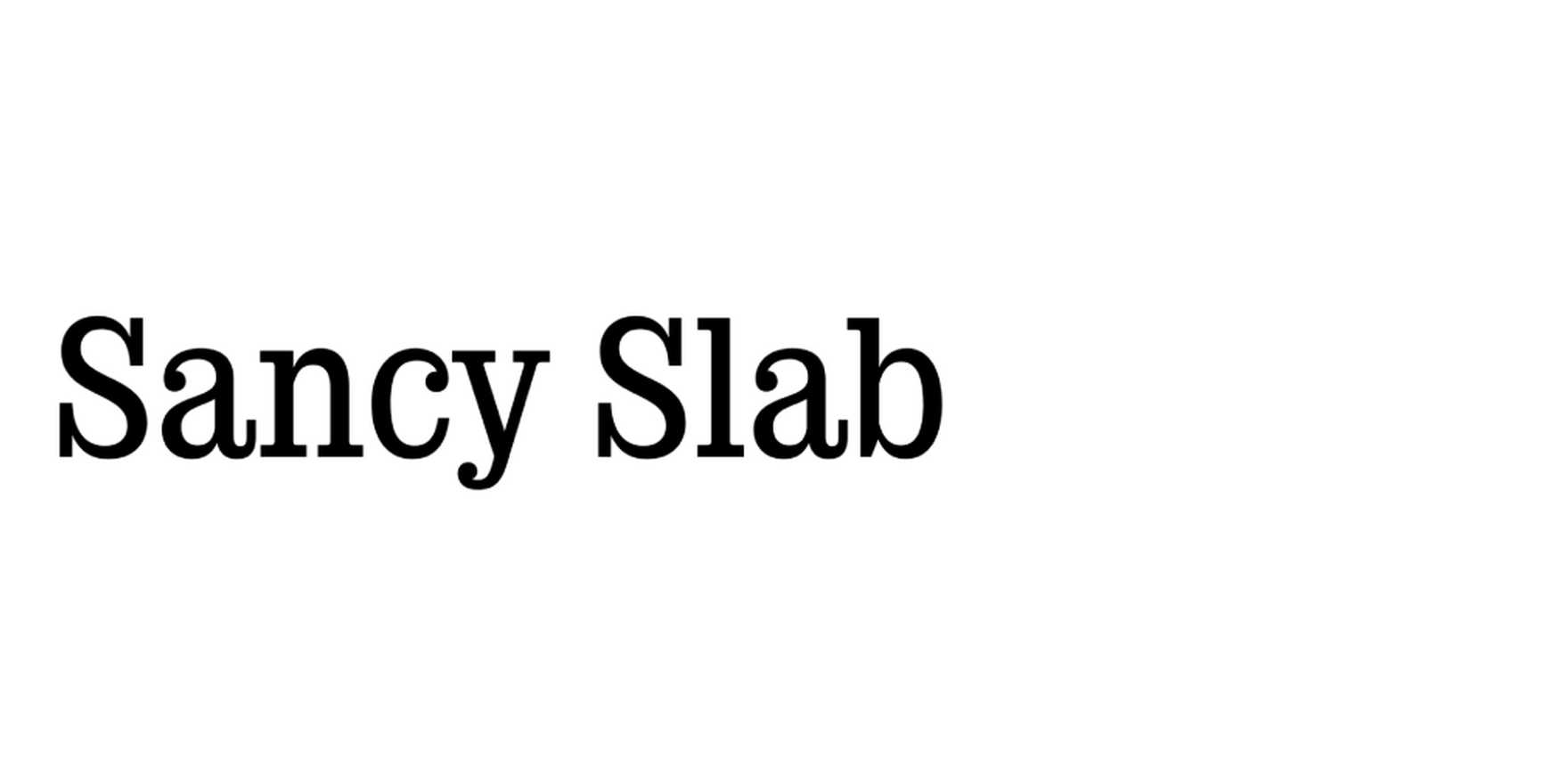 Sancy Slab in use - Fonts In Use