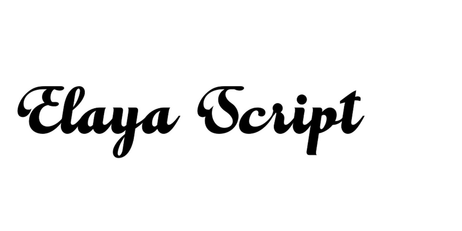 Elaya Script in use - Fonts In Use
