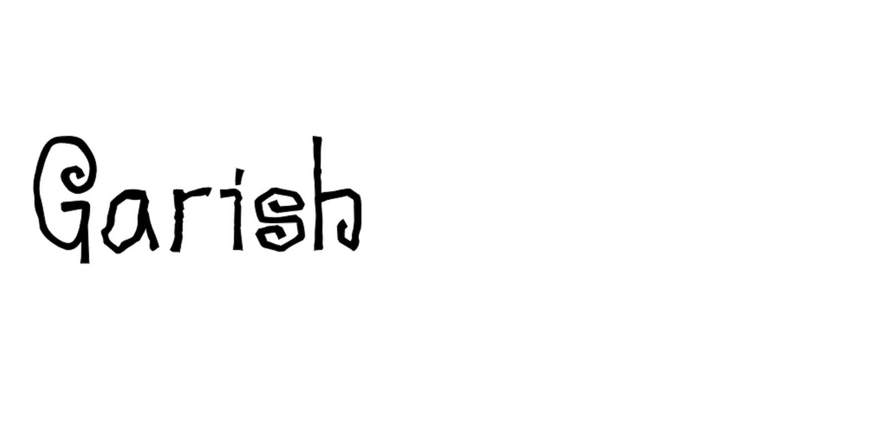 Garish in use - Fonts In Use