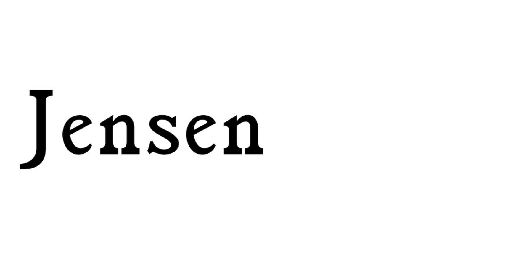Jensen in use - Fonts In Use