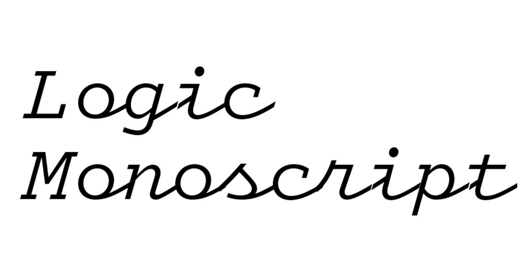 Logic Monoscript in use - Fonts In Use