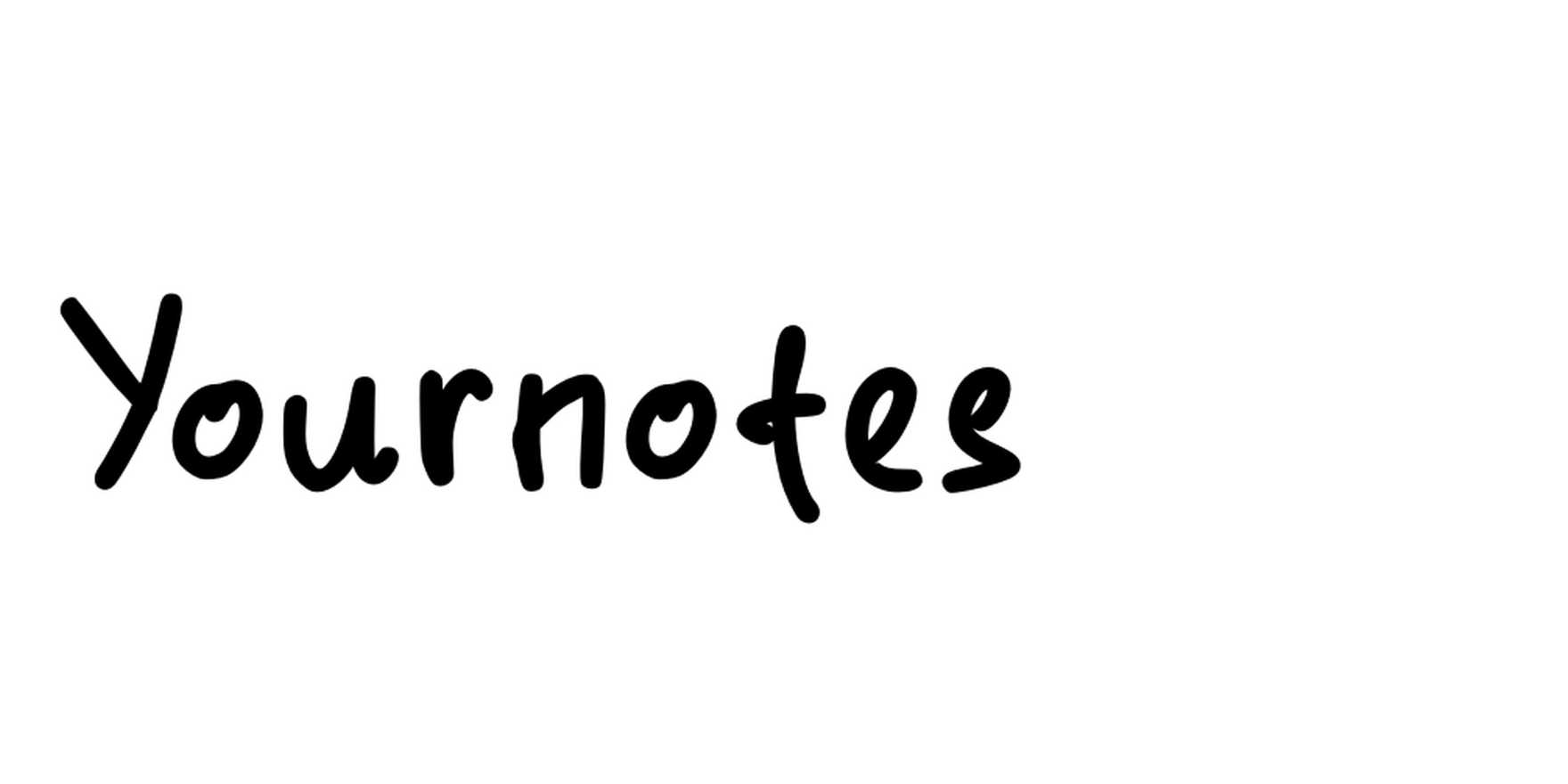 Yournotes in use - Fonts In Use