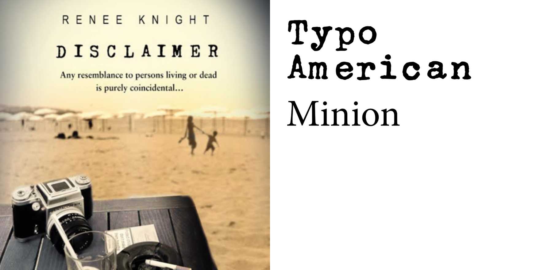 Disclaimer by Renee Knight - Fonts In Use