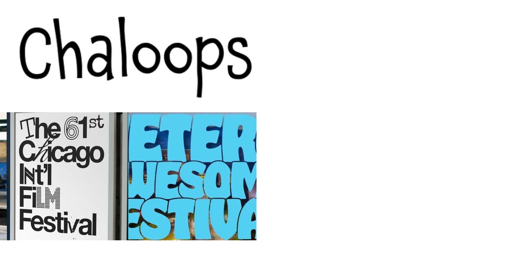 Chaloops in use - Fonts In Use