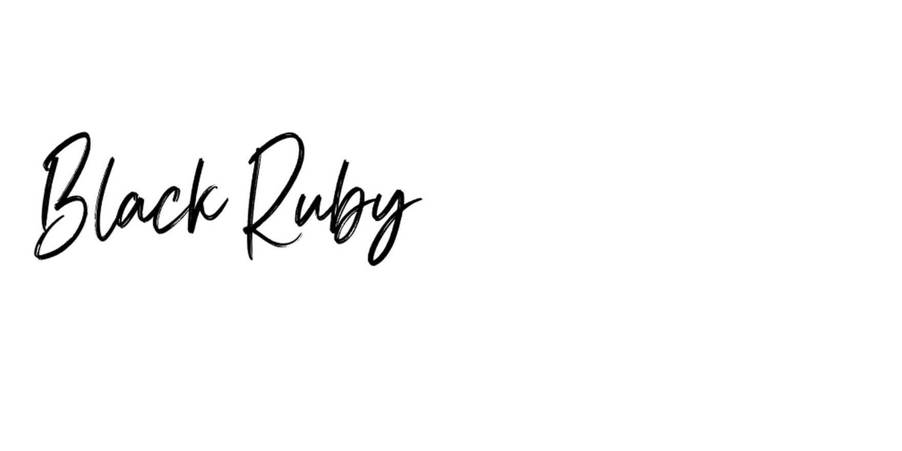 Black Ruby in use - Fonts In Use