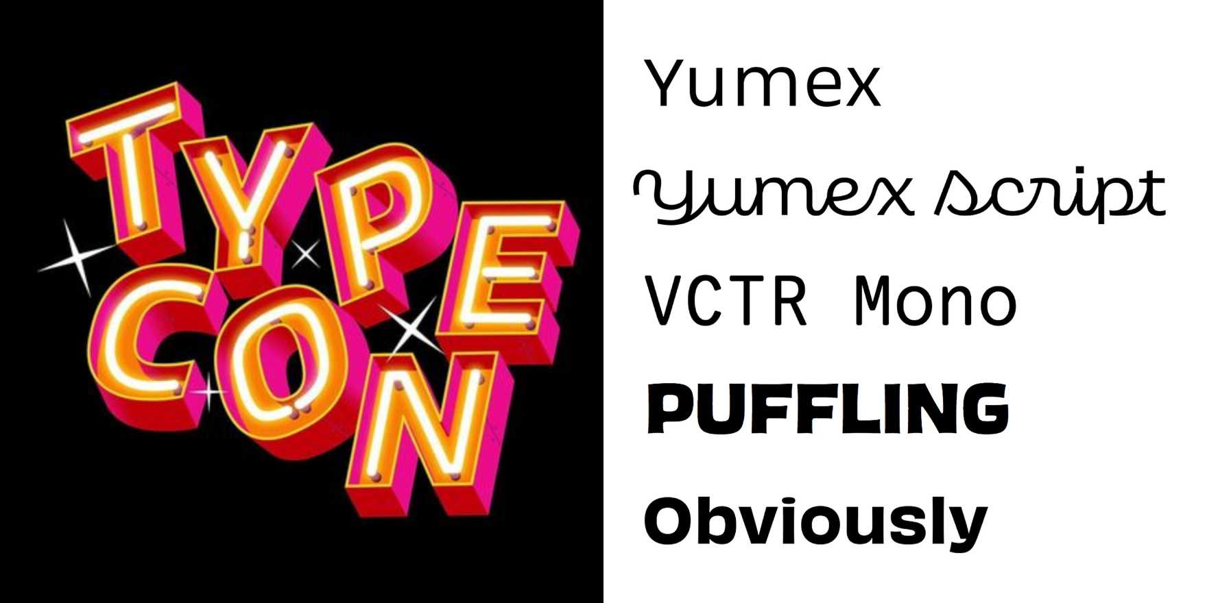 TypeCon 2024 - Fonts In Use