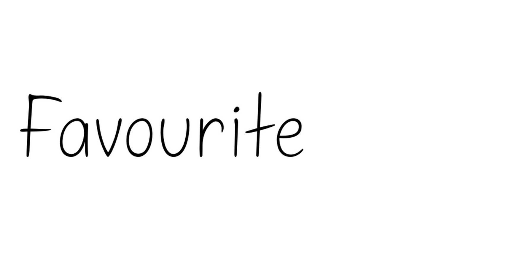 Favourite in use - Fonts In Use