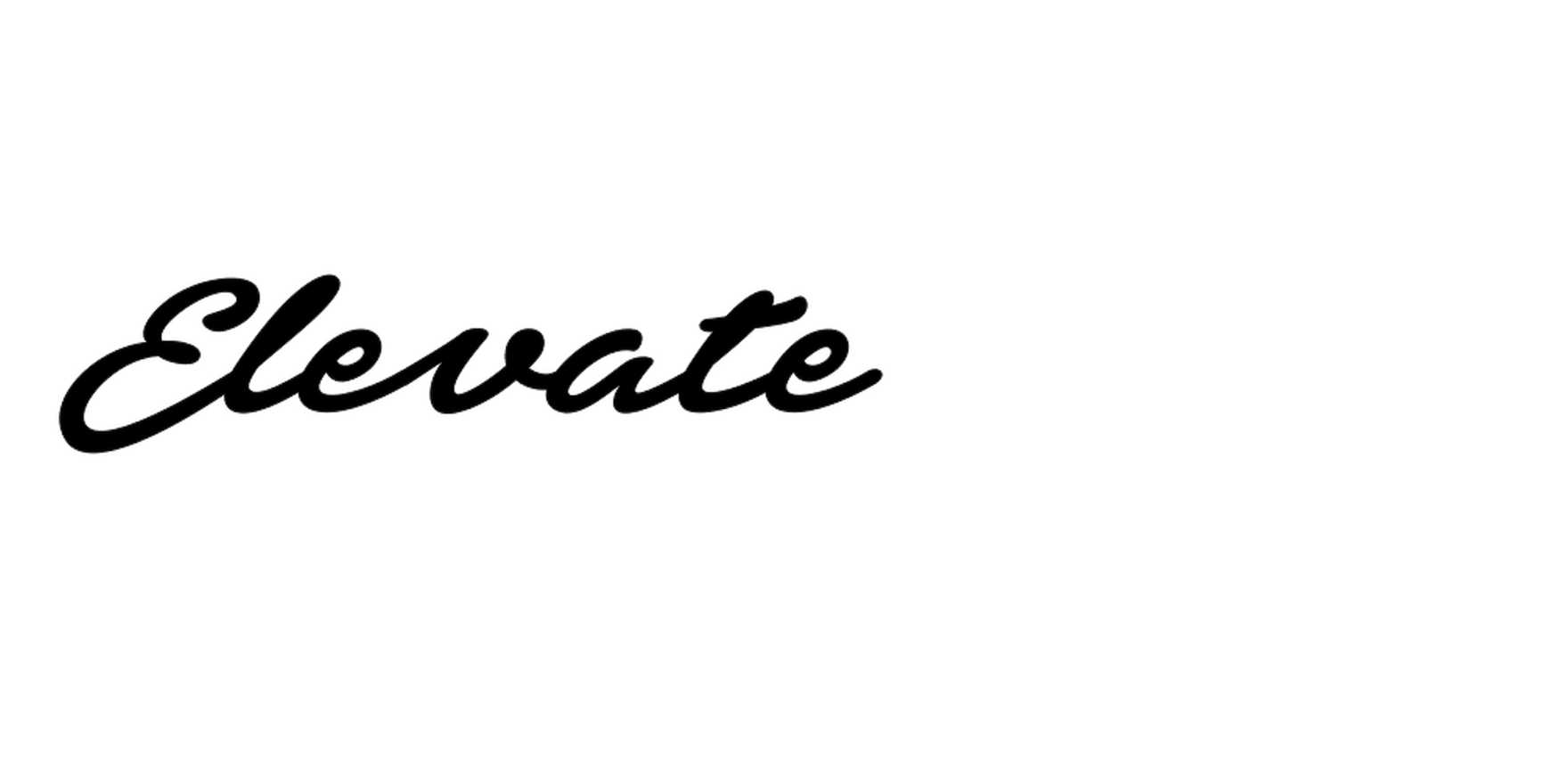 Elevate in use - Fonts In Use