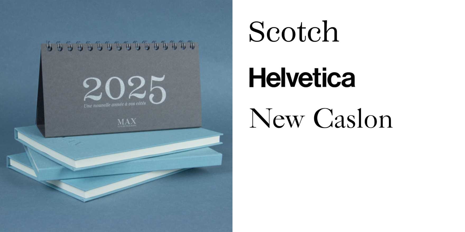 2025 Calendar - Fonts In Use