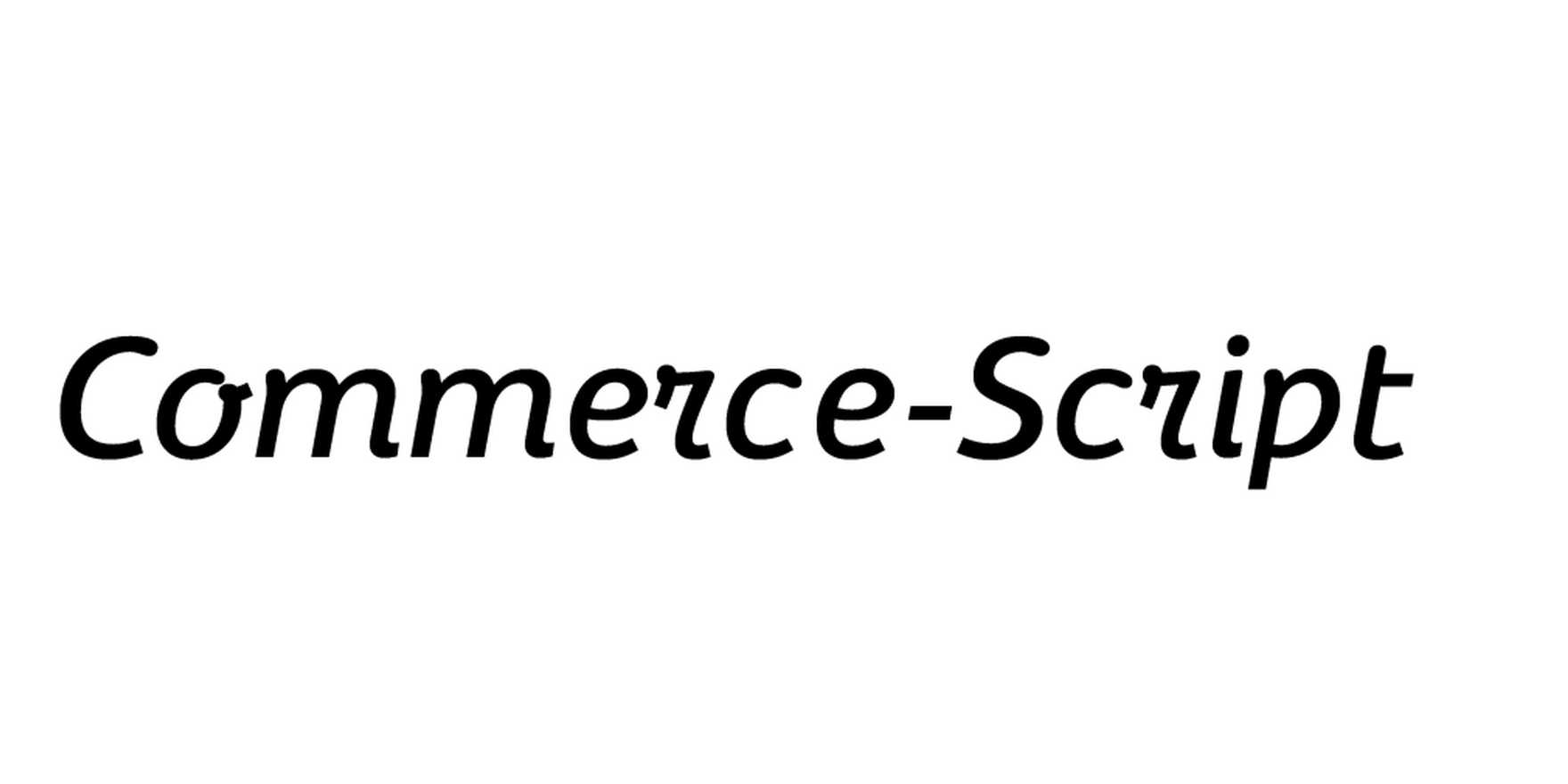 Commerce-Script in use - Fonts In Use