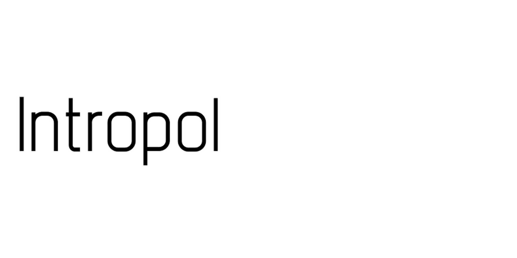 Intropol in use - Fonts In Use