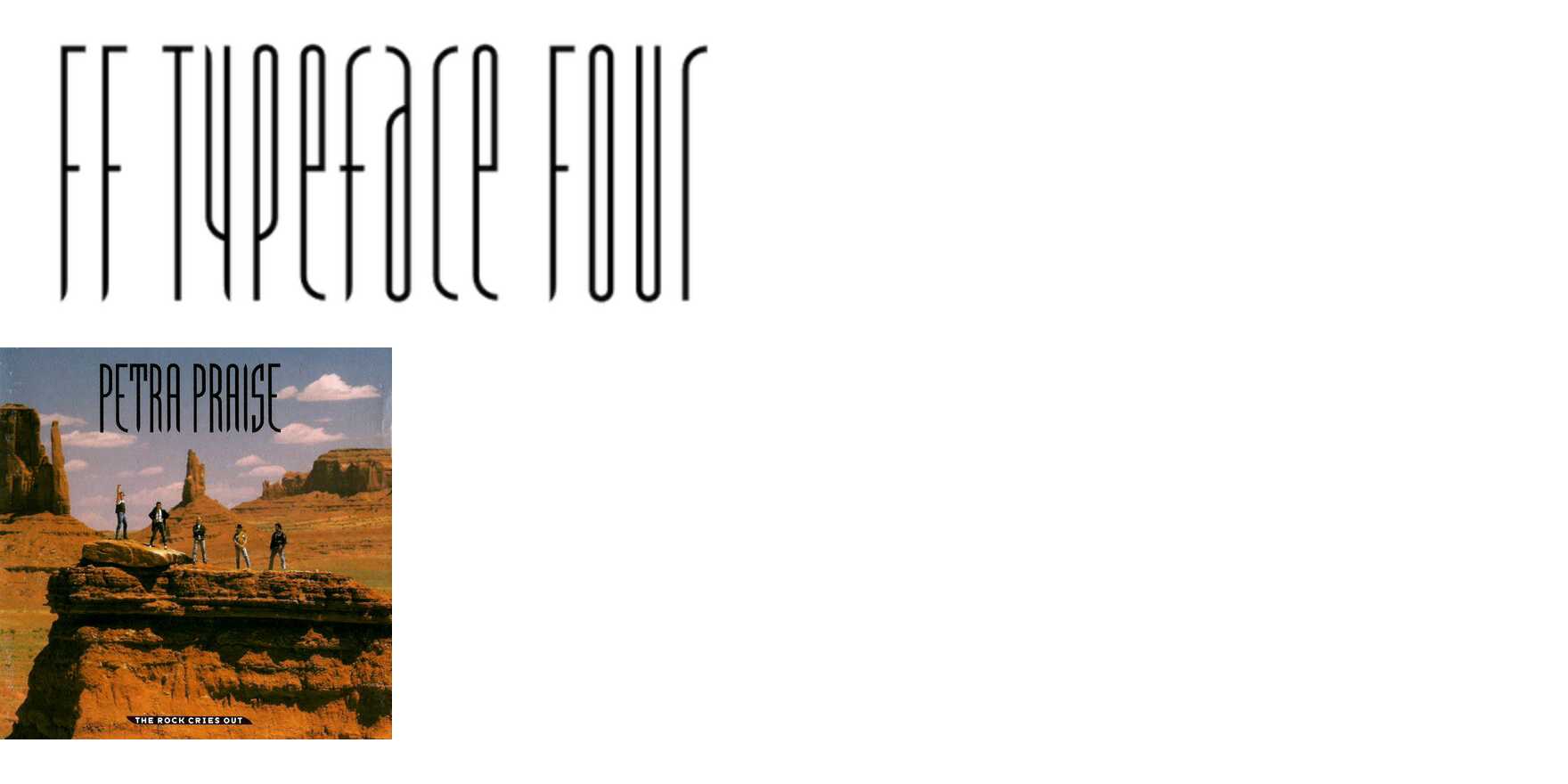 FF Typeface Four in use - Fonts In Use