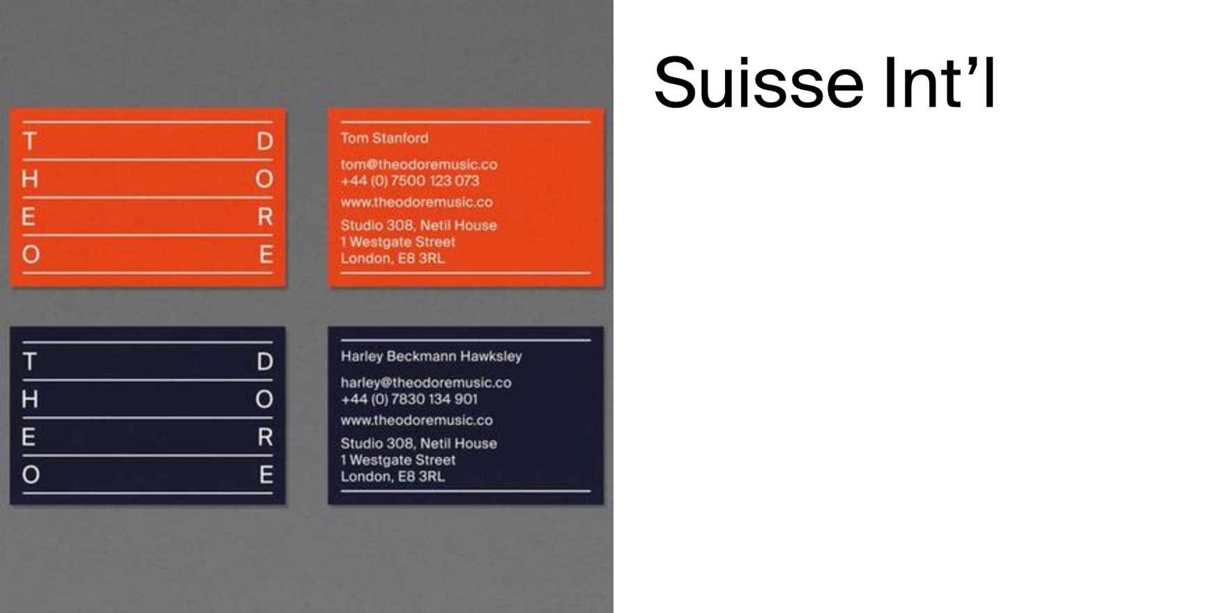 Theodore - Fonts In Use