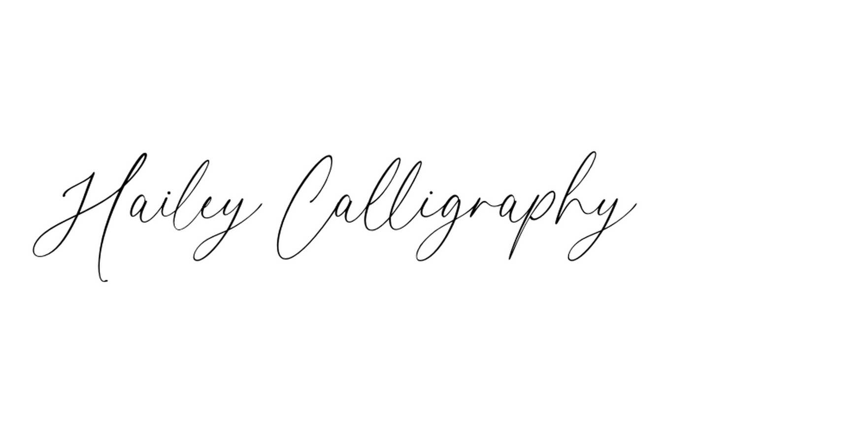 Hailey Calligraphy in use - Fonts In Use
