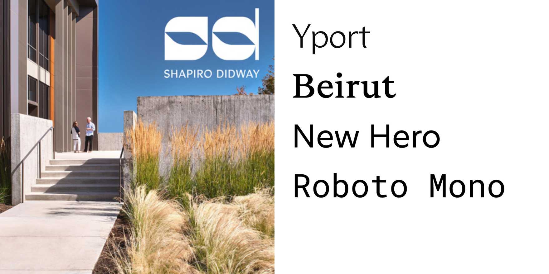 Shapiro Didway - Fonts In Use