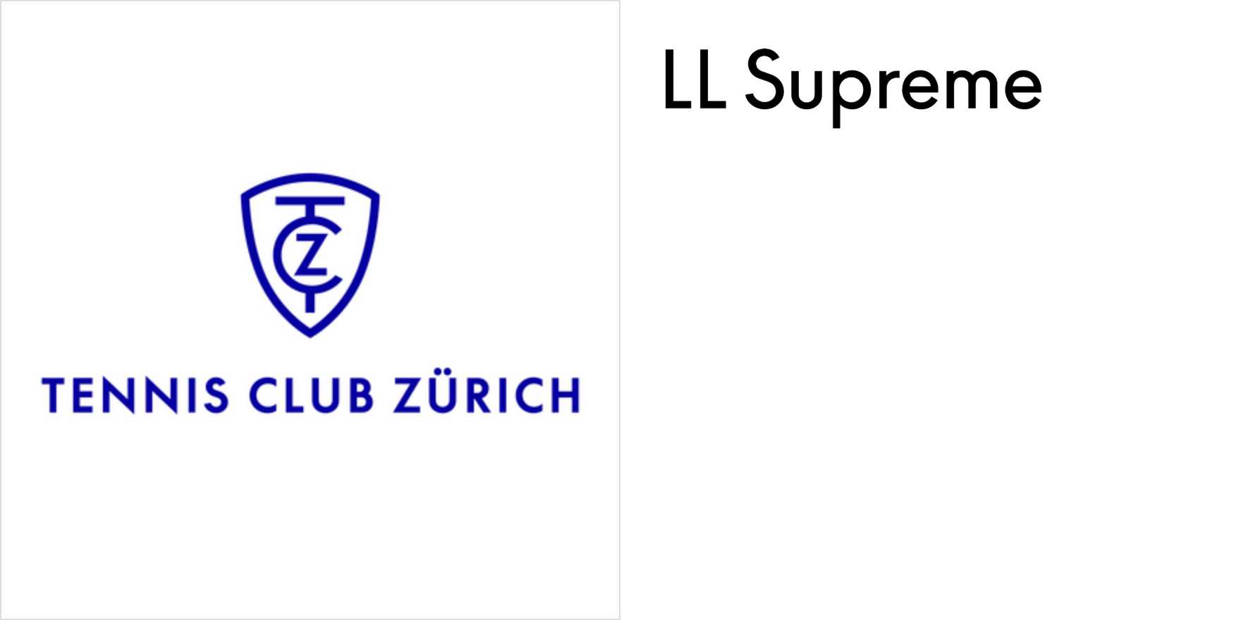 Tennis Club Zürich - Fonts In Use