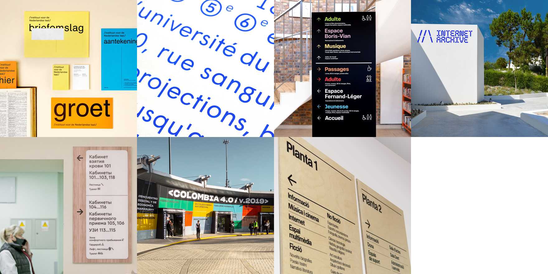 wayfinding - Fonts In Use