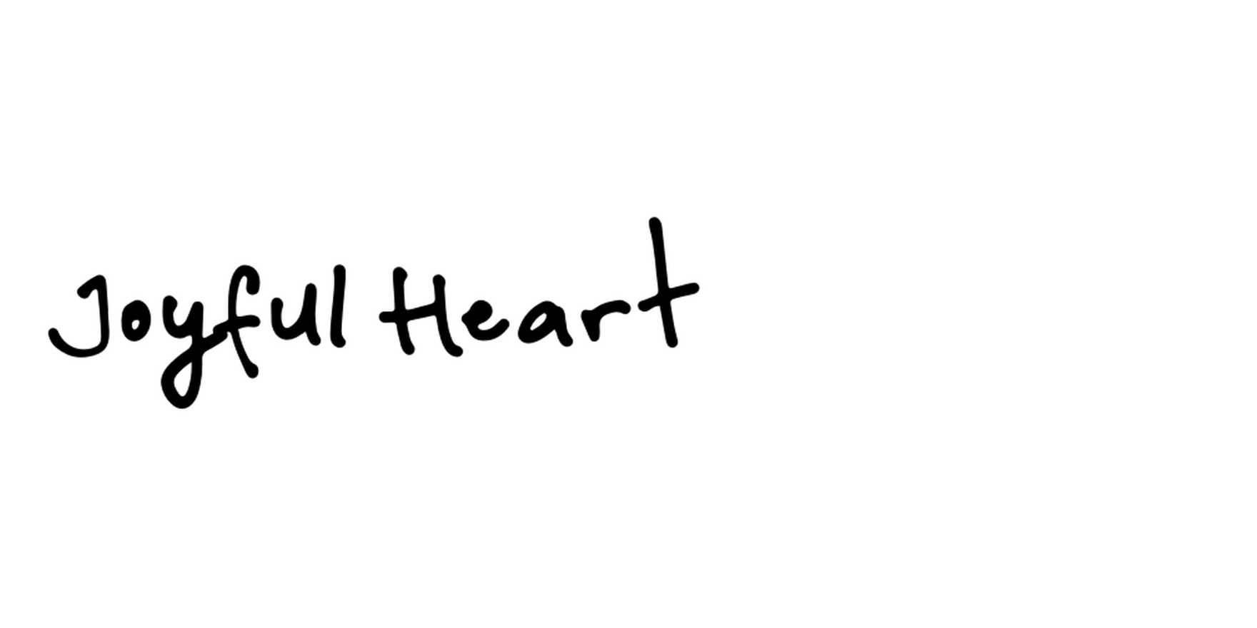 Joyful Heart in use - Fonts In Use