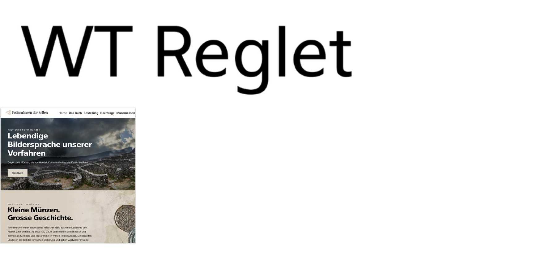 WT Reglet in use - Fonts In Use