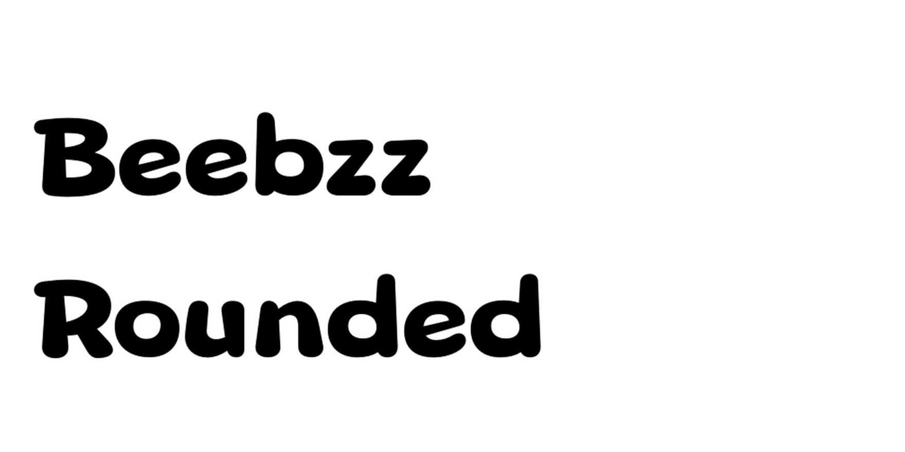 Beebzz Rounded in use - Fonts In Use