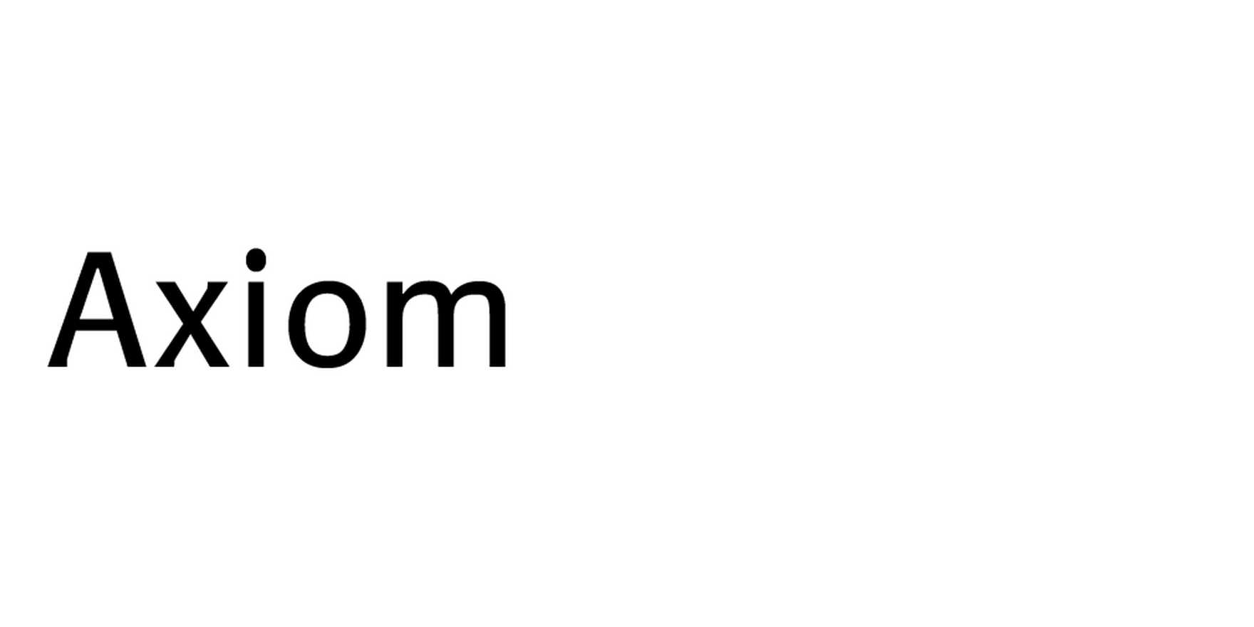 Axiom in use - Fonts In Use
