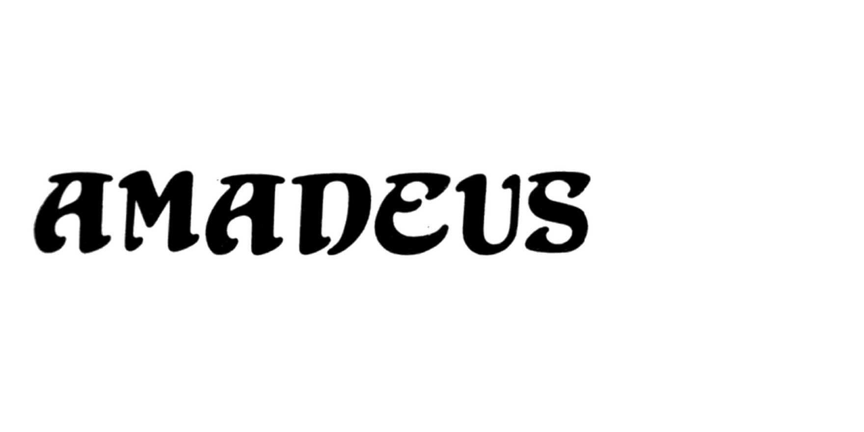 Amadeus in use - Fonts In Use