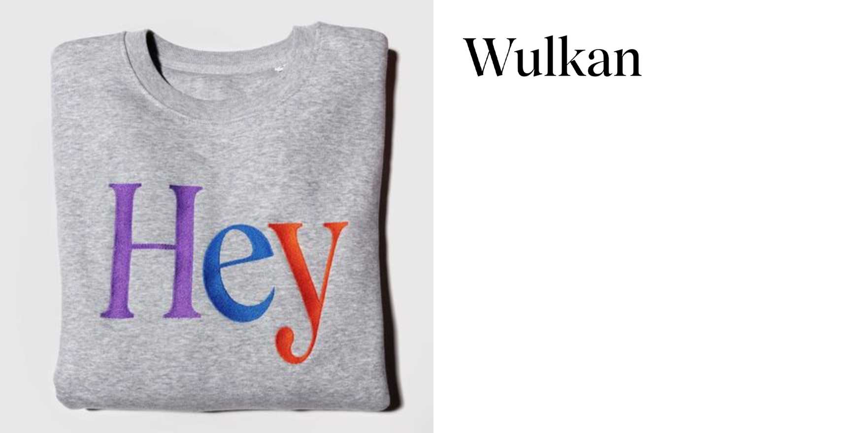 Hey Shop clothing - Fonts In Use