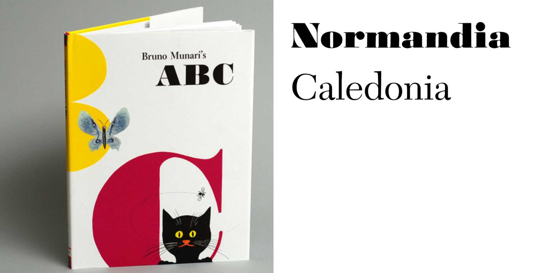 Bruno Munari's ABC, first edition and Chronicle Books edition