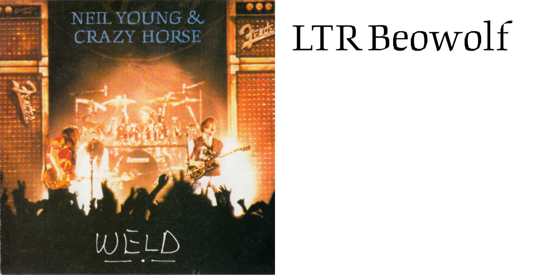 NEIL YOUNG & CRAZY HORSE 「WELD」3LP Neil Young & Crazy Horse – Weld – VHS (Stereo, PAL), 1991