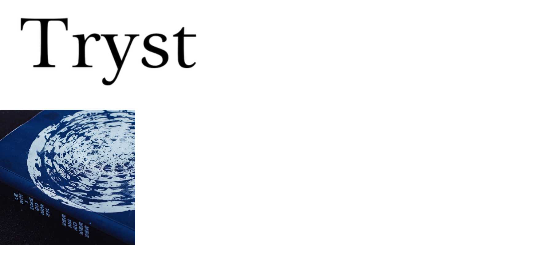 Tryst in use - Fonts In Use