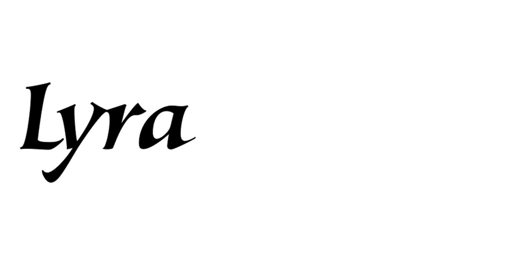 Lyra in use - Fonts In Use