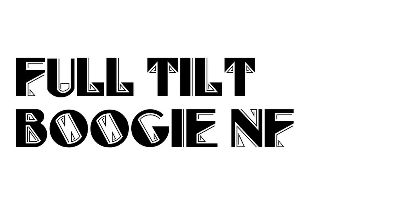 Full Tilt Boogie NF in use - Fonts In Use