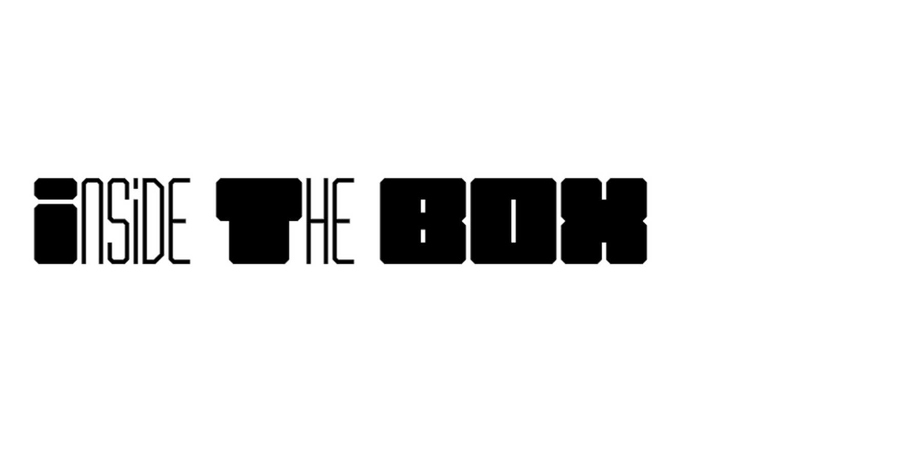 Inside The BOX in use - Fonts In Use