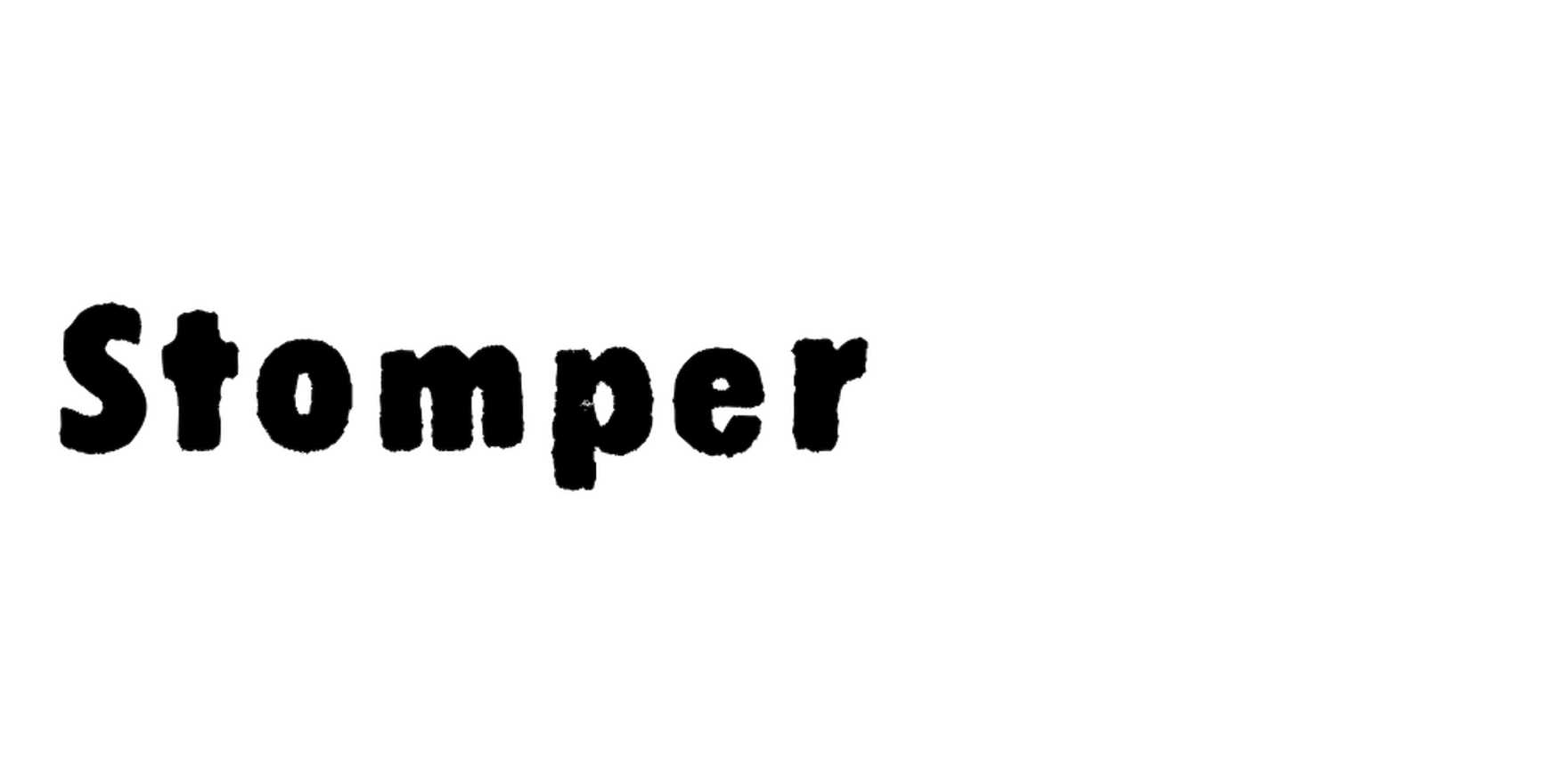 Stomper in use - Fonts In Use