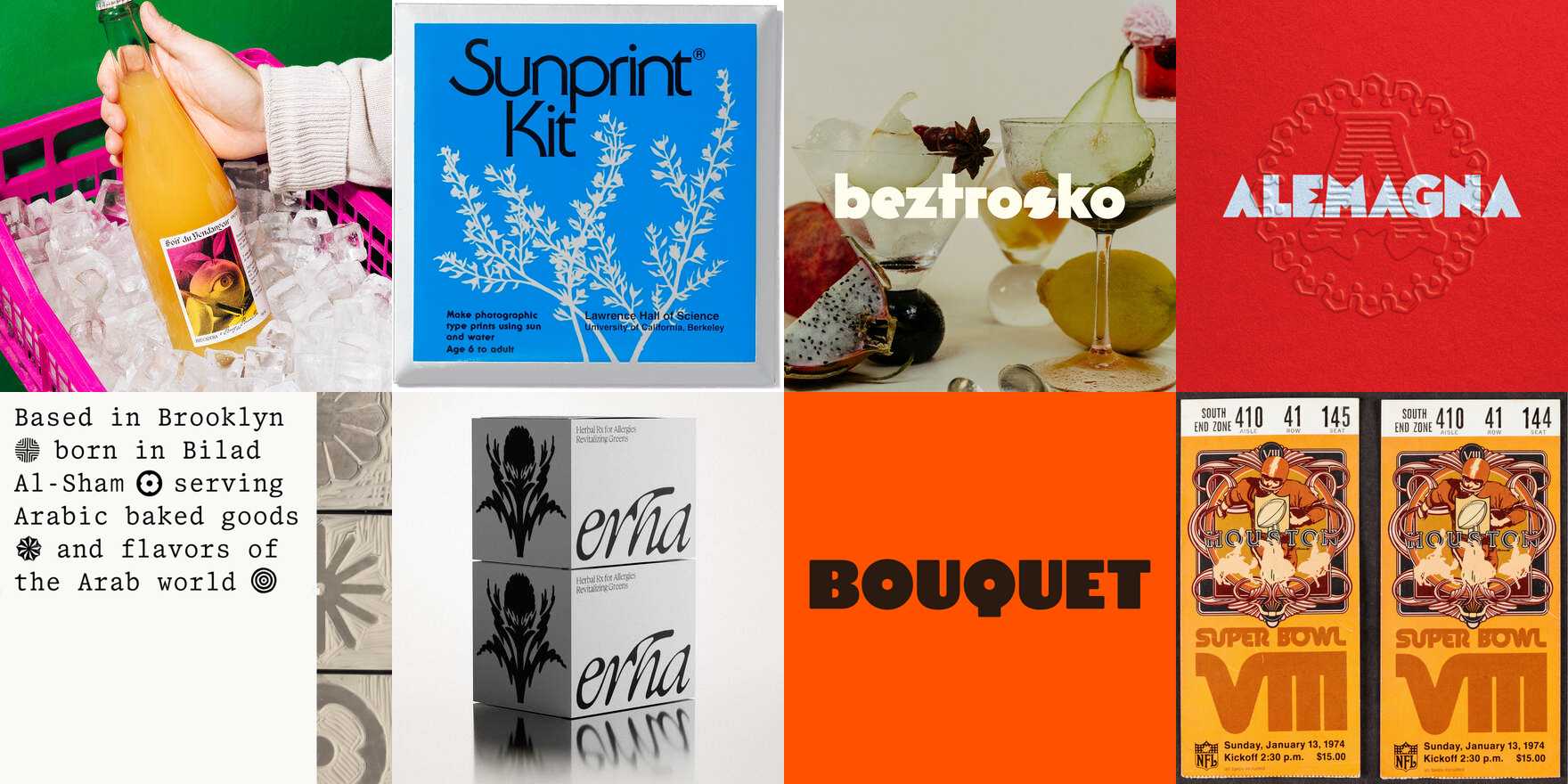 packaging - Fonts In Use
