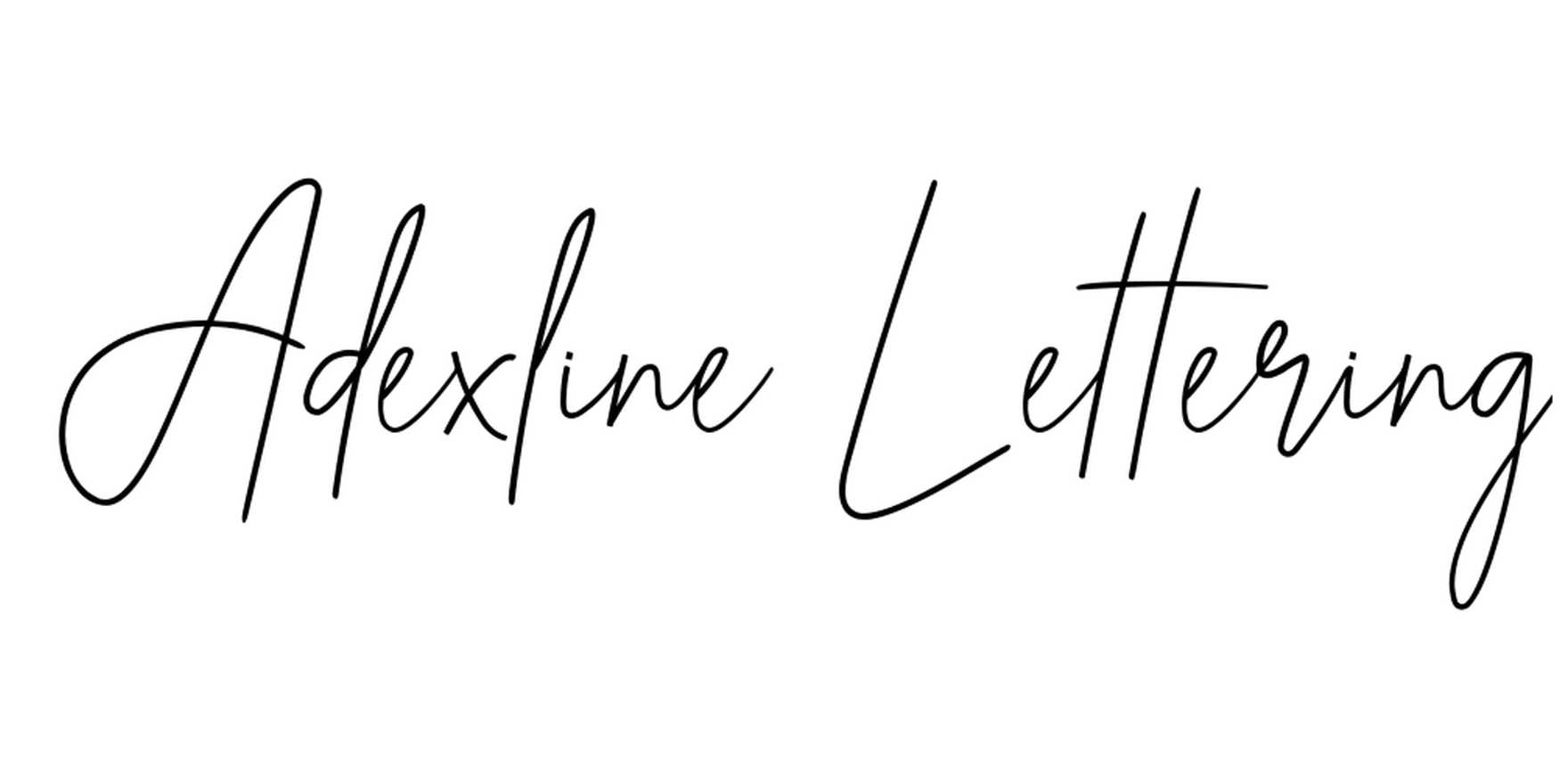 Adexline Lettering in use - Fonts In Use