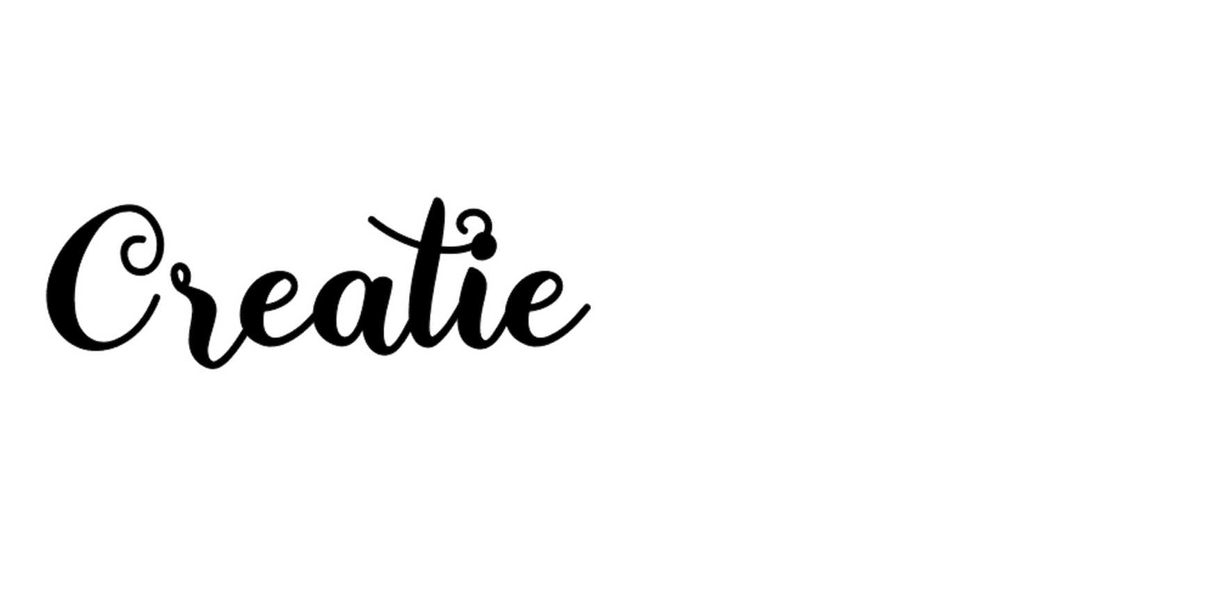 Creatie in use - Fonts In Use