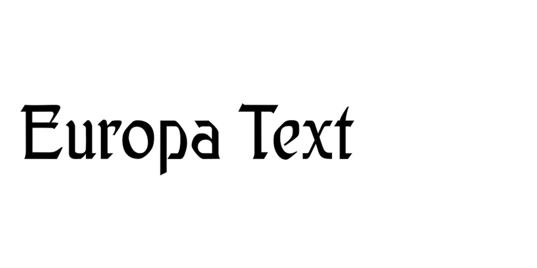 Europa Text in use - Fonts In Use