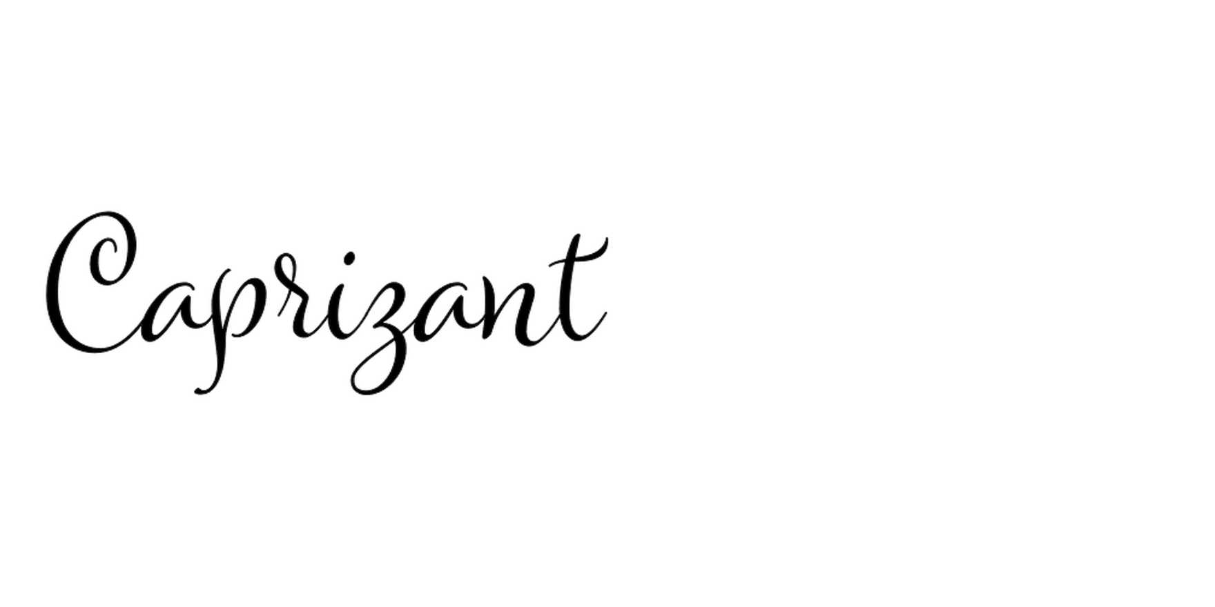 Caprizant in use - Fonts In Use