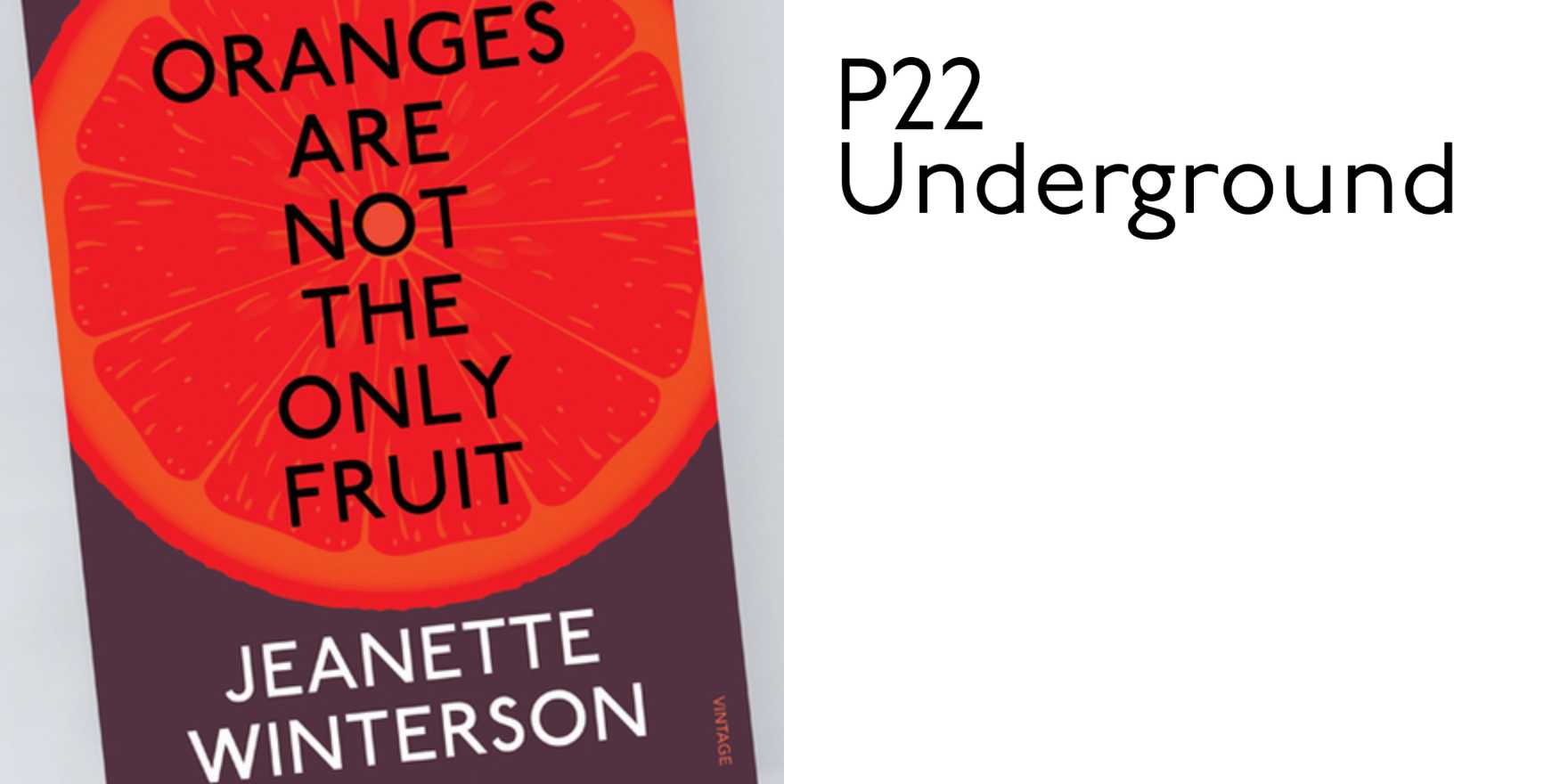 Jeanette Winterson book covers for Vintage Books - Fonts In Use
