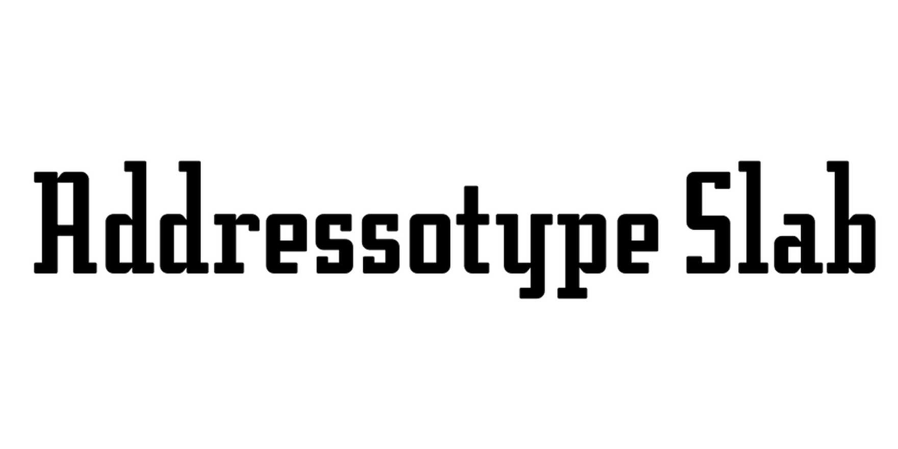 Addressotype Slab in use - Fonts In Use