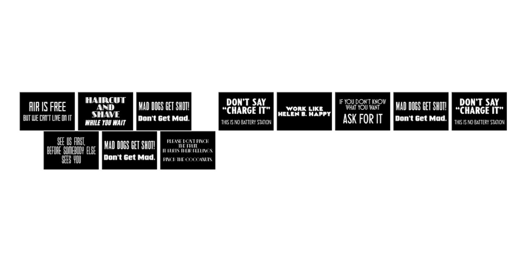 Fun Signs JNL in use - Fonts In Use