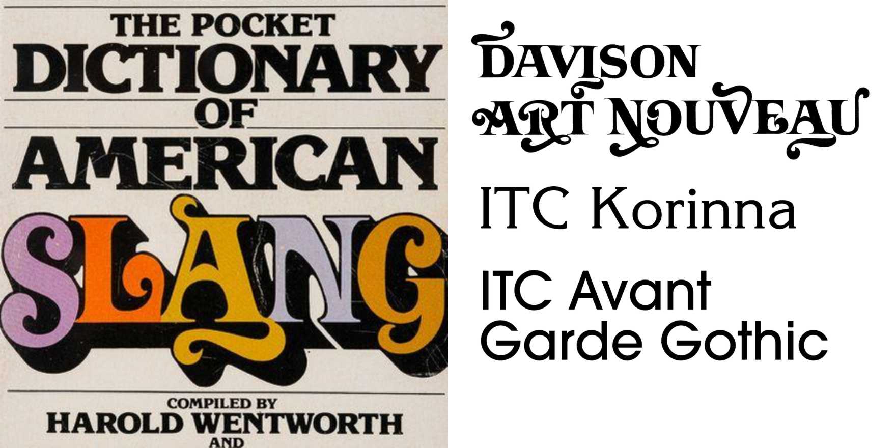 The Pocket Dictionary of American Slang by Harold Wentworth and Stuart