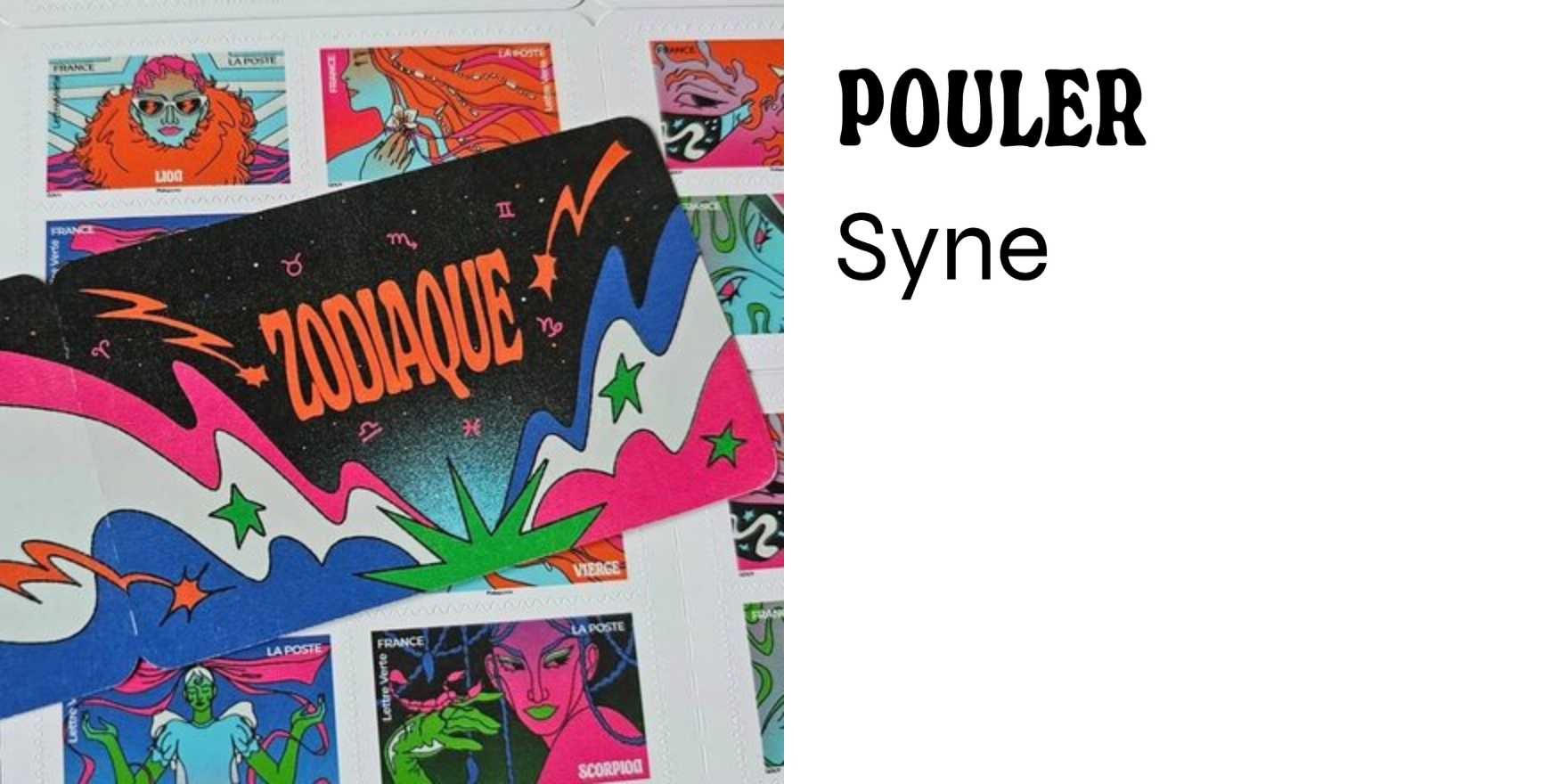 French Postal Service Launches Limited Edition Zodiac Stamp Collection with Illustrator Clémence Gouy