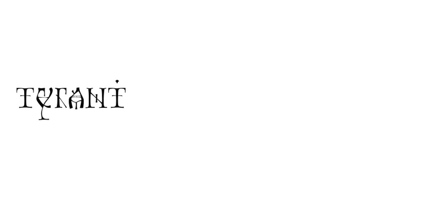 Tyrant in use - Fonts In Use