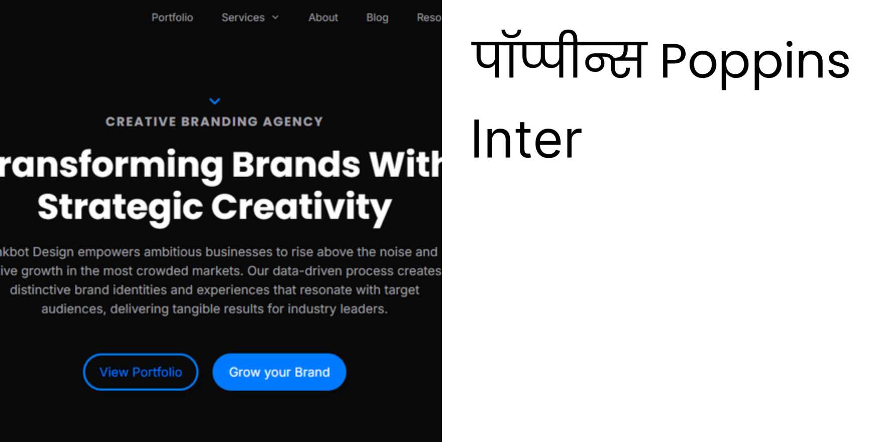 Inkbot Design - Fonts In Use