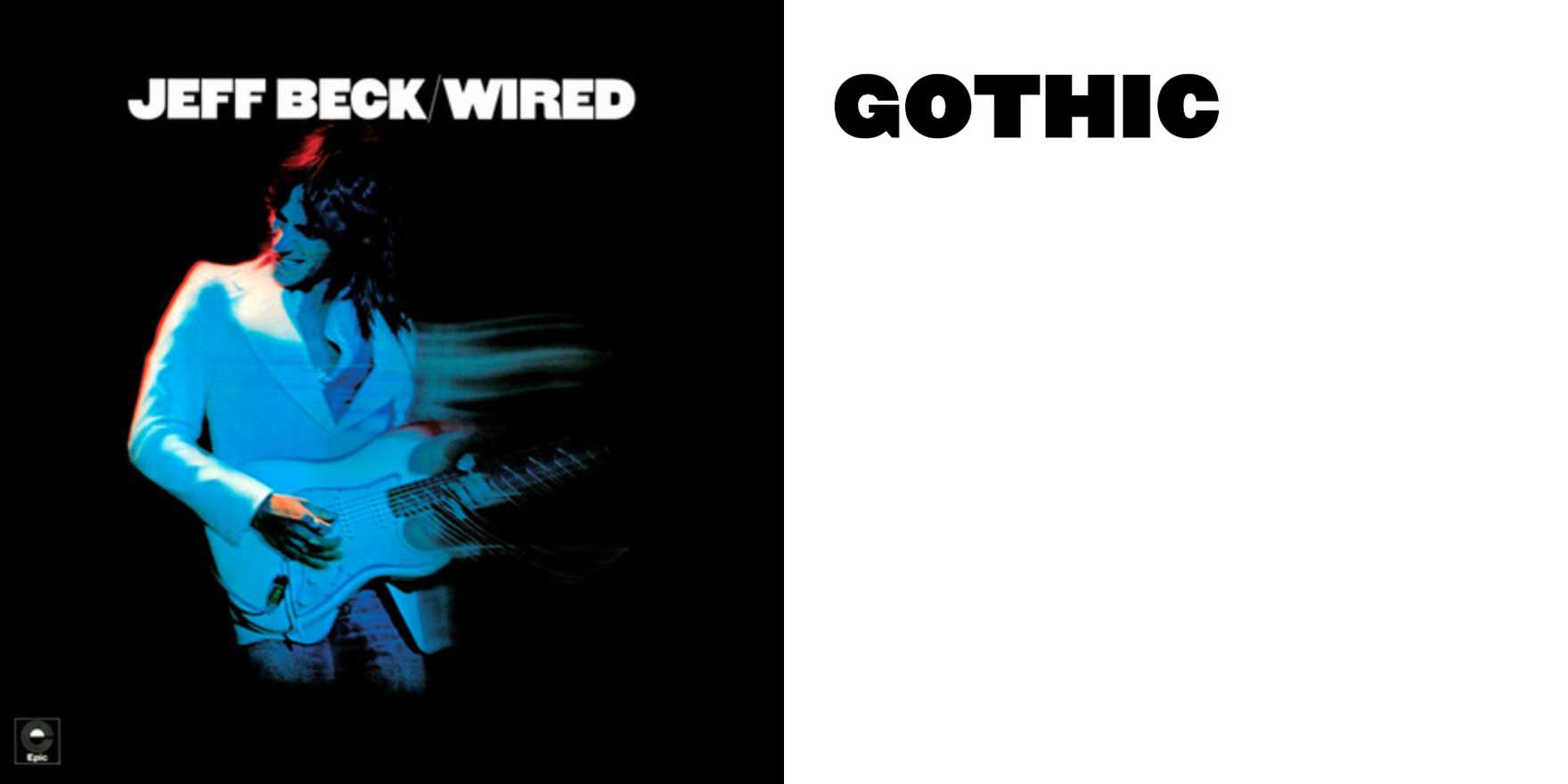 レア　jeff beck wired ポスター JEFF BECK autographed 
