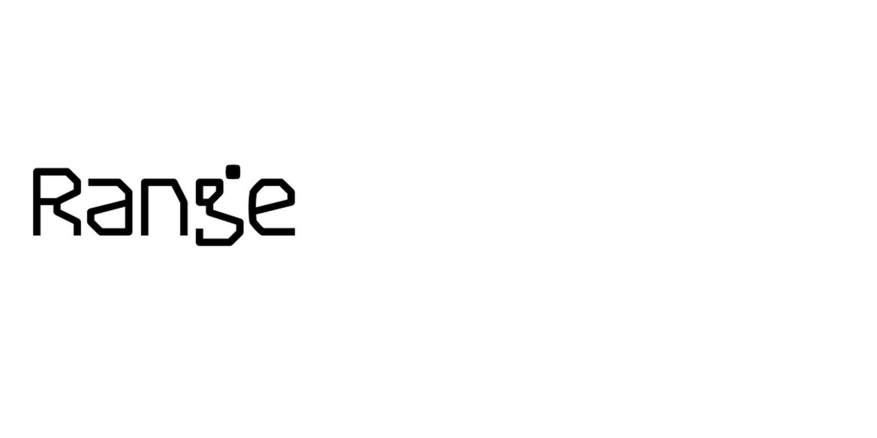 Range in use - Fonts In Use